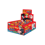 Chiclete Buzzy Naruto Shippuden Tutti Frutti c/90 com tatuagem