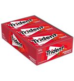 Chiclete Trident Morango Display 21 Unid 8g Cada