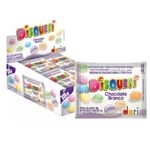 Chocolate Confeito Disqueti Branco C/ 24u 432g