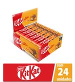 Chocolate Kit Kat Caramelo 34,6g Caixa C/24 Unidades -nestlé
