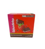 Chocolate Meio Amargo stikadinho morango  Com 12 Un - 70g Cada