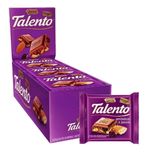 Chocolate Talento Amêndoas E Passas Cx 15 Unid. De 25g