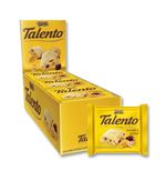 Chocolate Talento Branco Cereais E Passas Cx 15 Unid. De 25g