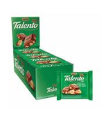 Chocolate Talento Castanhas Do Pará Cx 15 Unid. De 25g