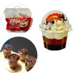 Copo Bolha  Com Tampa  Kit  20 Unidades  100 Ml