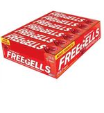 Display Bala Drops Freegells Cereja Mentol 12un X27,6g