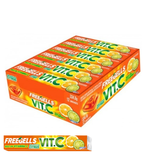 Display Bala Drops Freegells Citrus Vitamina C 12Un 27,9g