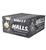 Display Halls Menta Prata Caixa com 21unx28g
