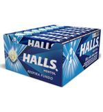 Display Halls Mentol Caixa com 21unx28g