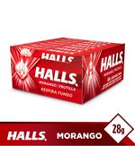 Display Halls Morango Caixa com 21unx28g