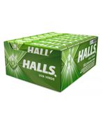 Display Halls Uva Verde Caixa com 21unx28g