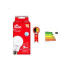 Kit 10 x Lâmpadas Led Bulbo 9w Econômica Branca fria 6.500k