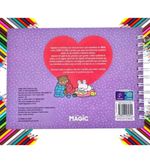 Livro de Colorir Comfy  & Cozy 96 Fls  Capa Holográfica