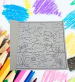 Livro de Colorir Comfy Dinosaurs Infantil 48 Pgs