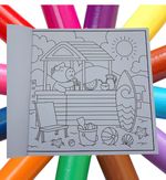 Livro De Colorir Sunny Days Infantil  48 Pgs
