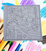 Livro De Colorir Sunny Days Infantil  48 Pgs