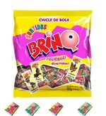Pacote De Chicletes Divertidos Com Tatuagens Colecionar  350g