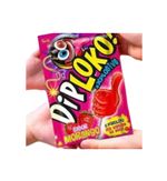 Pirulito Dip Loko Pó Explode Na Boca 15 Un 11g Sabor Morango