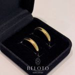 ALIANÇA TRADICIONAL CASAMENTO  3mm - BANHADA EM OURO 18K