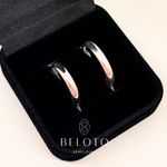 ALIANÇA TRADICIONAL NAMORO 3mm - BANHADA EM PRATA 925