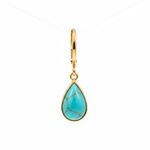 ARGOLA SARA BANHADO EM OURO 18K