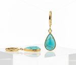 ARGOLA SARA BANHADO EM OURO 18K