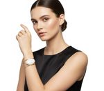 BRACELETE  COM PEDRA PEROLA  BANHADO EM OURO 18K