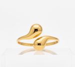 BRACELETE CURVE BOLD BANHADO EM OURO 18K 