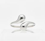 BRACELETE CURVE BOLD BANHADO EM PRATA 925