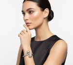 BRACELETE CURVE BOLD BANHADO EM PRATA 925