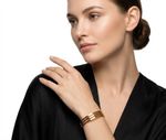 BRACELETE 3 FIOS BANHADO EM OURO 18K