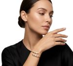BRACELETE FINO COM DETALHES EM ZIRCONIA BANHADO EM OURO 18K