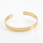 BRACELETE GLAM BANHADO EM OURO 18K 