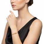 BRACELETE KIARA BANHADO EM OURO 18K 