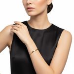 BRACELETE LISO BANHADO EM OURO 18K