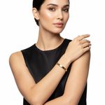 BRACELETE LISO BOLD BANHADO EM OURO 18K 