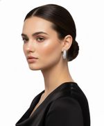 BRINCO ARGOLA CAMILLE BANHADO A PRATA 925