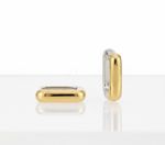 Brinco Argola Mix de Banhos Betina P - Dourado