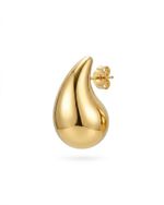 BRINCO GOTA BOLD BANHADO A OURO 18K