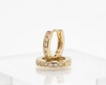 BRINCO INFANTIL ARGOLINHA AMELIA BANHADO A OURO 18K