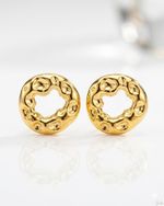 BRINCO MARGOTH GOLD (BANHADO A OURO 18K)