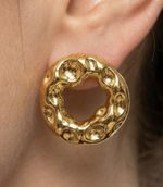 BRINCO MARGOTH GOLD (BANHADO A OURO 18K)