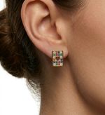 BRINCO MINI ZIRCONIA COLORS - BANHADO EM OURO 18K