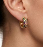 BRINCO SERENA MINI BANHADO A OURO 18K