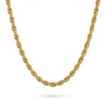 CHOKER CORDÃO BAIANO 2MM BANHADO EM OURO 18K
