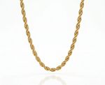 CHOKER CORDÃO BAIANO 4MM BANHADO EM OURO 18K