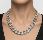 CHOKER ELOS VINTAGE REGULÁVEL BANHADO EM PRATA 925