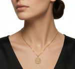 COLAR COM PINGENTE DE ÁRVORE DA VIDA BANHADO EM OURO 18K