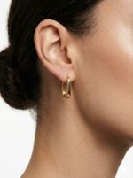 BRINCO ARGOLINHA MARIA M BANHADO EM OURO 18K