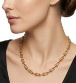 COLAR ELOS TIFFANY BANHADO EM OURO 18K